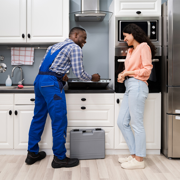 can you provide an estimate for cooktop repair before beginning any work in Parshall